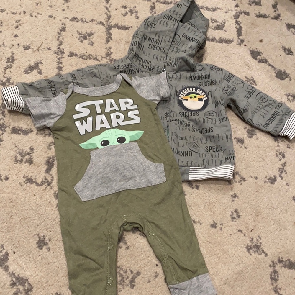 Baby star wars clothing